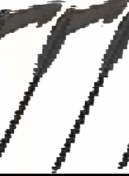 Threaded Stud Adjustable Clamping Handle: 1/4-20 Thread, 0.51