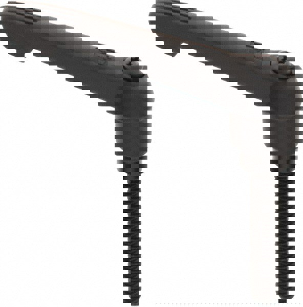 Threaded Stud Adjustable Clamping Handle: M12 x 1.75 Thread, 25.5 mm Hub Dia, Fiberglass Reinforced Plastic