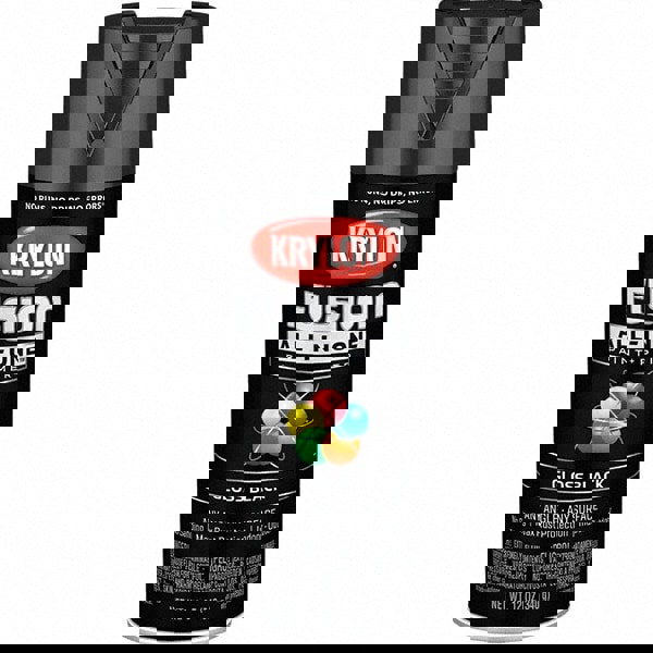 Acrylic Enamel Spray Paint: Black, Gloss