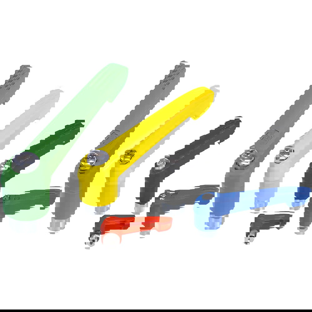 Tapped Adjustable Clamping Handle: 5/16-