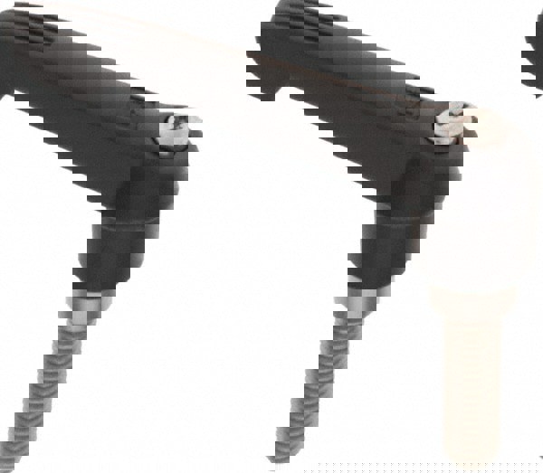 Threaded Stud Adjustable Clamping Handle: 1/2-13 Thread, 1