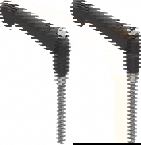 Threaded Stud Adjustable Clamping Handle: 1/2-13 Thread, 1