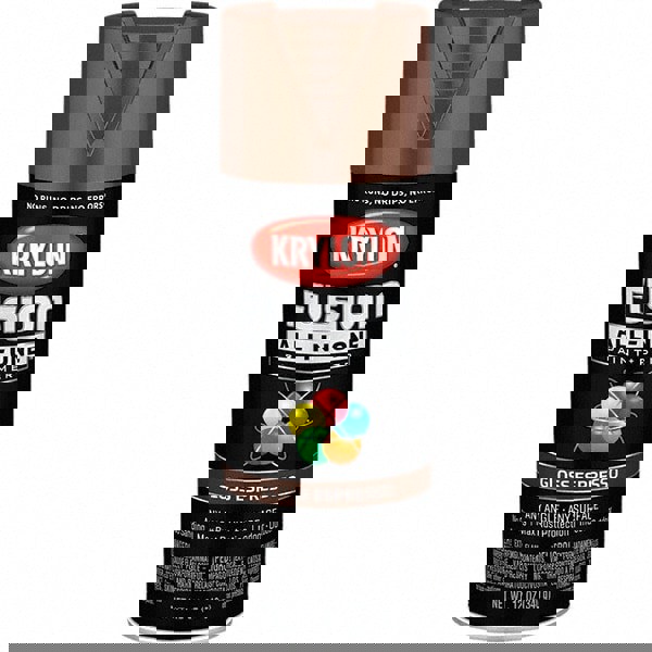 Acrylic Enamel Spray Paint: Espresso, Gl