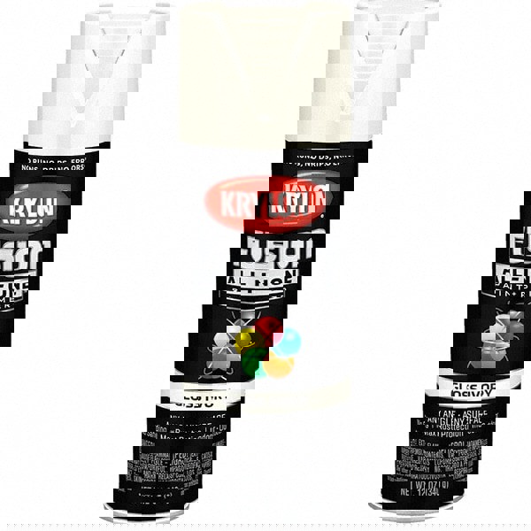 Acrylic Enamel Spray Paint: Ivory, Gloss