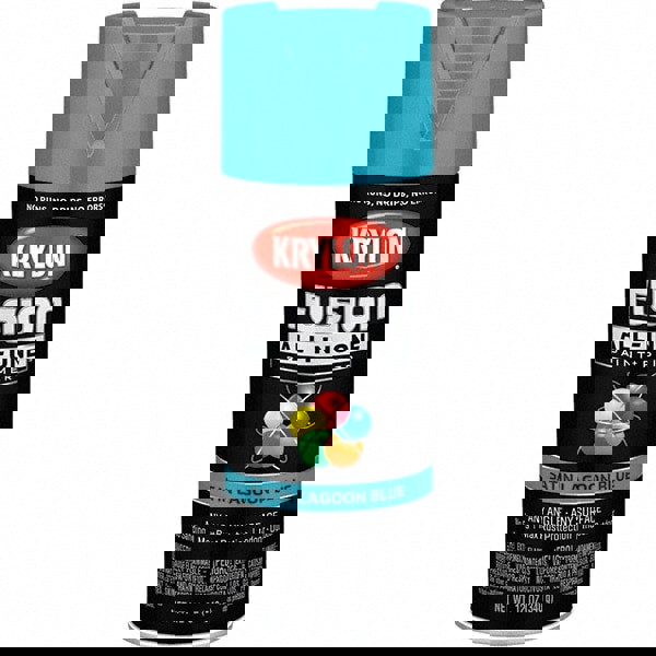 Acrylic Enamel Spray Paint: Lagoon Blue,