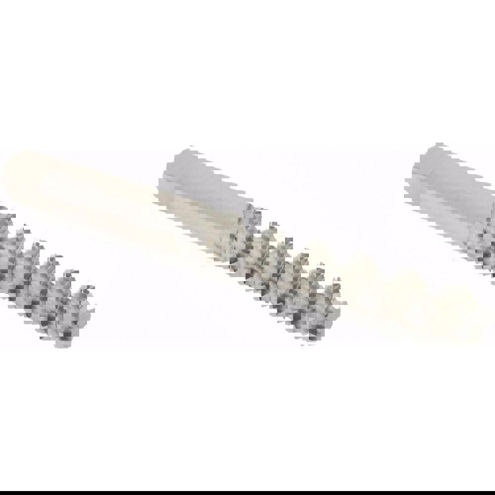 Spiral Flute Tap: M6x1.00 Metric Coarse, 3 Flutes, Bottoming, 6H Class of Fit, High Speed Steel