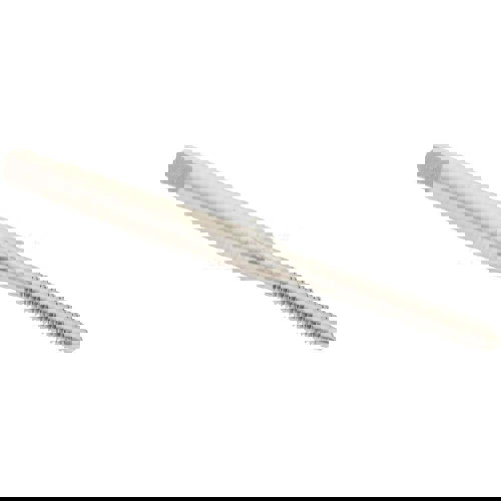 Straight Flute Tap: M2.5x0.45 Metric Coarse, 3 Flutes, Plug, 6H Class of Fit, High Speed Steel, Bright/Uncoated