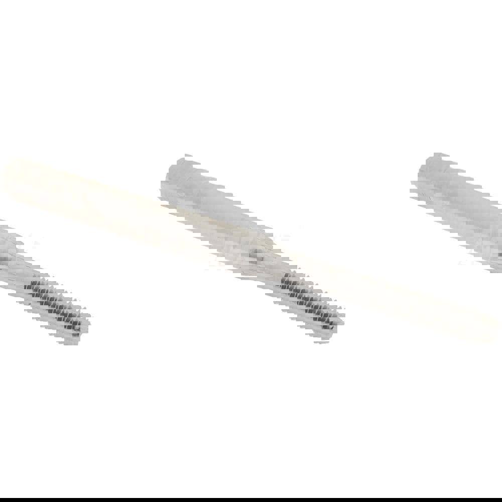 Straight Flute Tap: M2.5x0.45 Metric Coarse, 3 Flutes, Bottoming, 6H Class of Fit, High Speed Steel, Bright/Uncoated