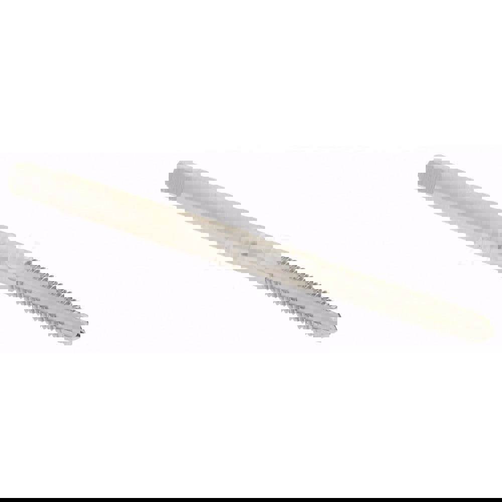 Straight Flute Tap: M3x0.50 Metric Coarse, 3 Flutes, Taper, 6H Class of Fit, High Speed Steel, Bright/Uncoated