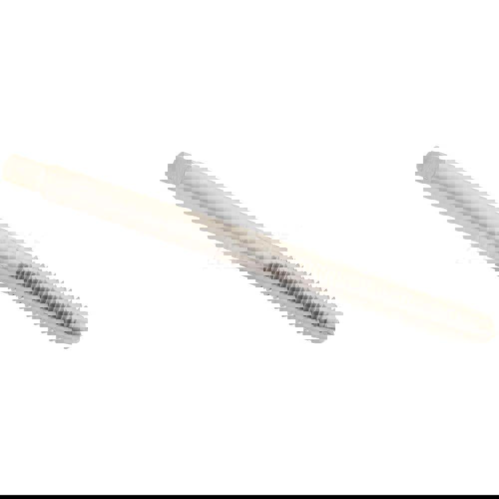 Straight Flute Tap: M3.5x0.60 Metric Coarse, 3 Flutes, Plug, 6H Class of Fit, High Speed Steel, Bright/Uncoated