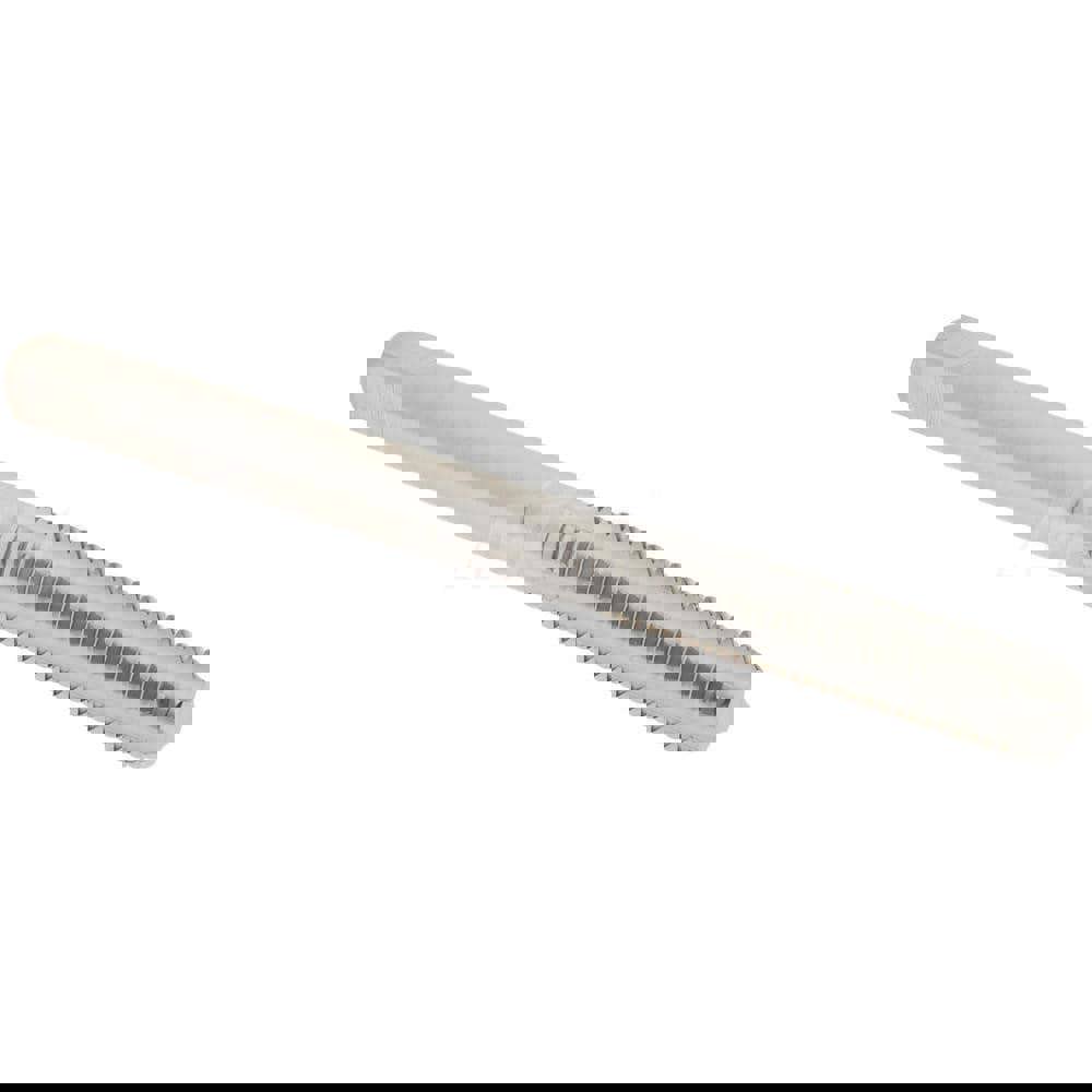 Straight Flute Tap: M5x0.80 Metric Coarse, 4 Flutes, Bottoming, 6H Class of Fit, High Speed Steel, Bright/Uncoated