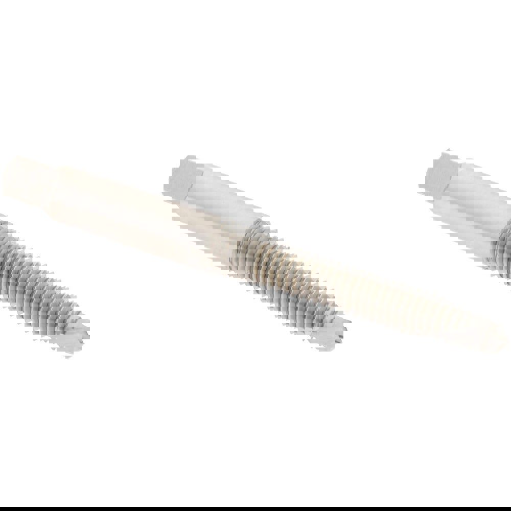 Spiral Point Tap: M6x1.00 Metric Coarse, 2 Flutes, Plug, 6H Class of Fit, High Speed Steel