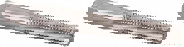 Straight Flute Tap: M7x1.00 Metric Coarse, 4 Flutes, Bottoming, High Speed Steel, Bright/Uncoated