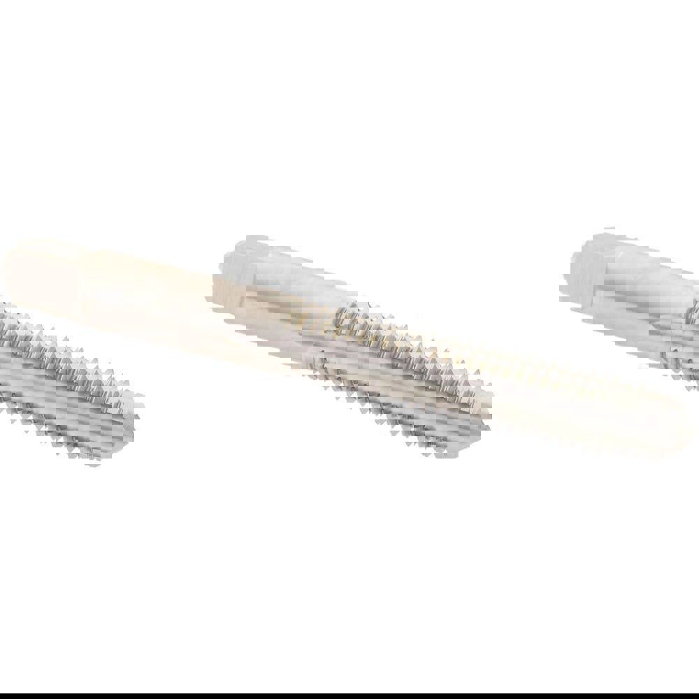 Straight Flute Tap: M8x1.25 Metric Coarse, 4 Flutes, Plug, 6H Class of Fit, High Speed Steel, Bright/Uncoated