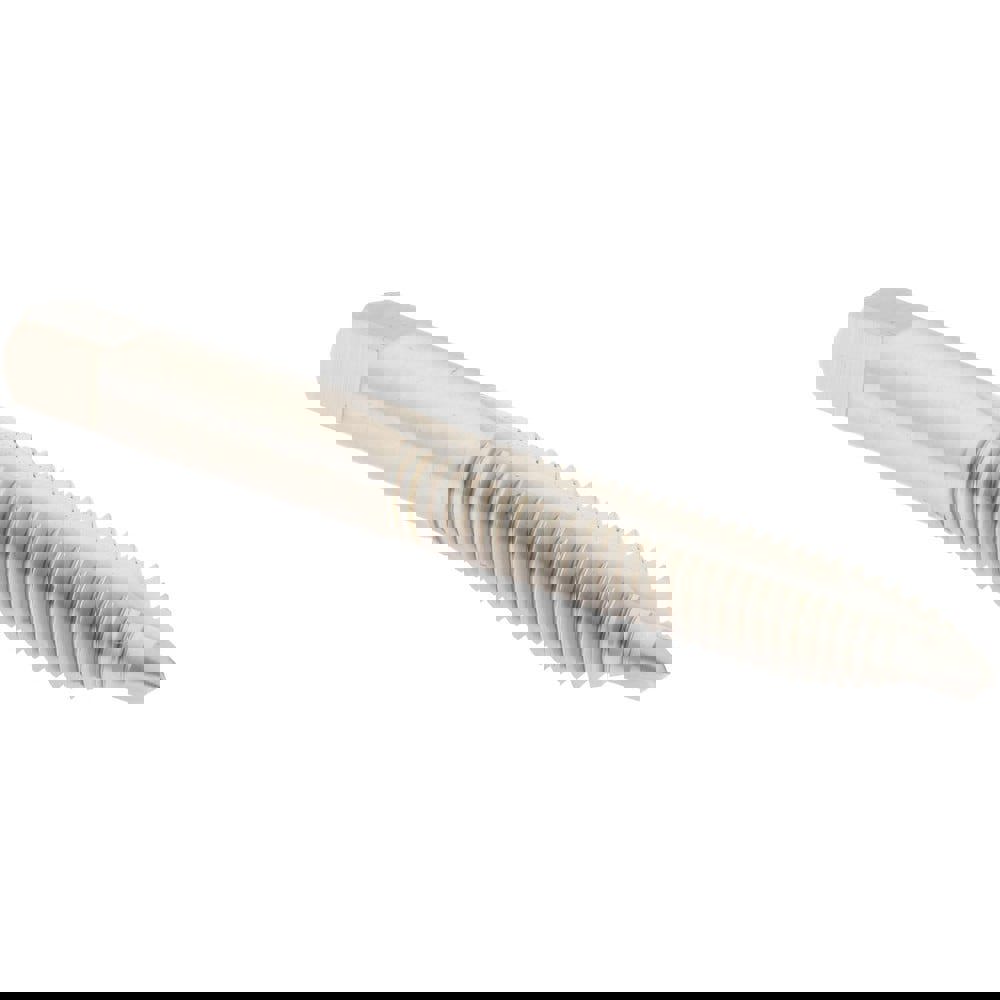 Spiral Point Tap: M8x1.25 Metric Coarse, 2 Flutes, Plug, 6H Class of Fit, High Speed Steel