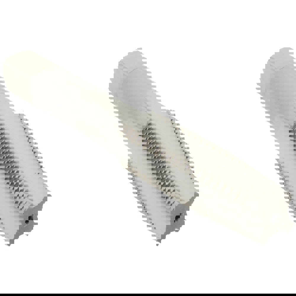 Straight Flute Tap: M14x2.00 Metric Coarse, 4 Flutes, Taper, 6H Class of Fit, High Speed Steel, Bright/Uncoated