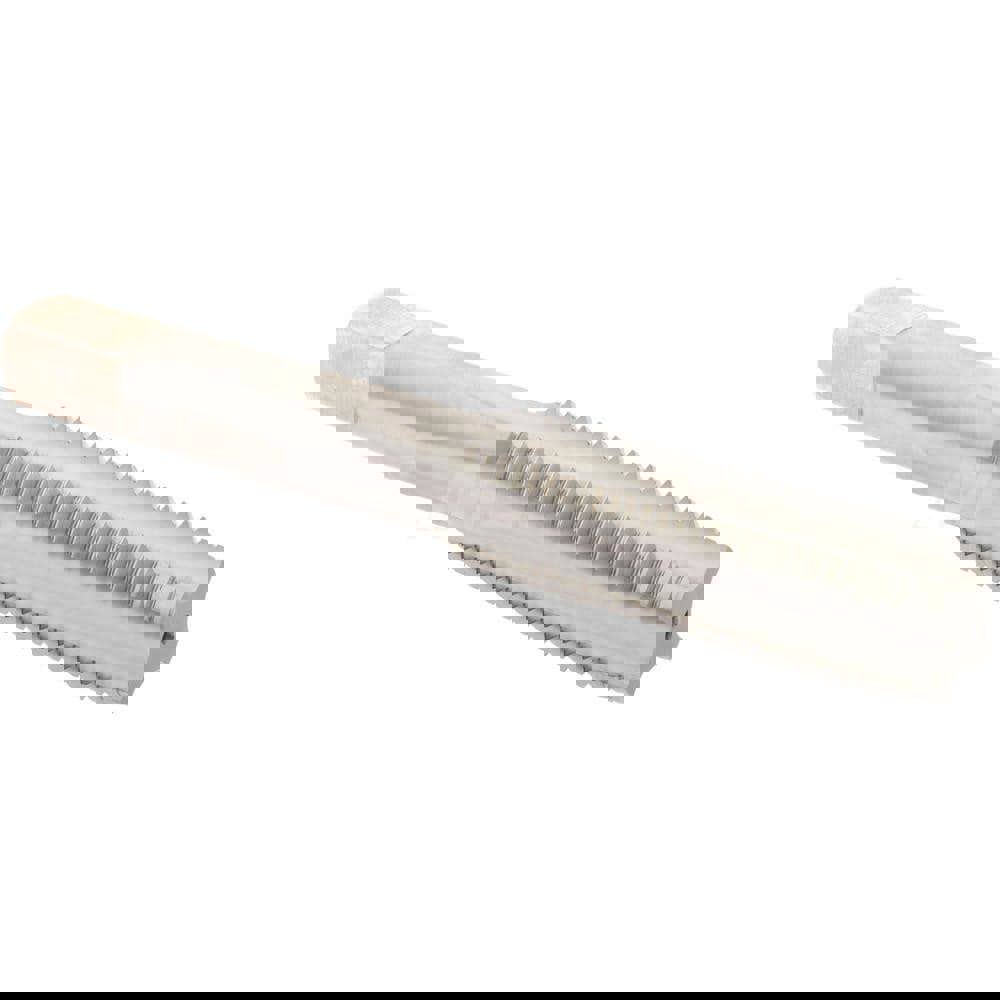 Straight Flutes Tap: Metric Fine, 4 Flutes, Plug, High Speed Steel, Bright/Uncoated