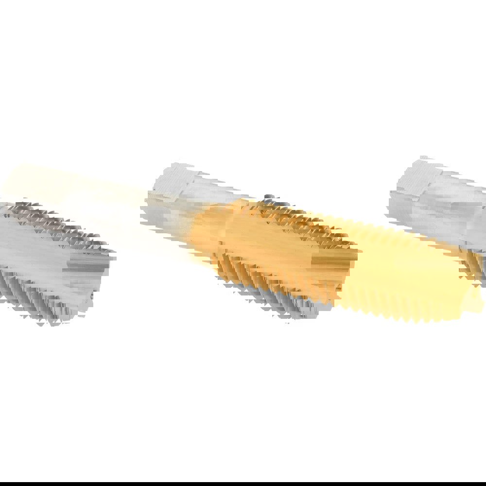 Spiral Point Tap: M16 x 2, Metric Coarse, 3 Flutes, Plug, 6H, High Speed Steel, TiN Finish