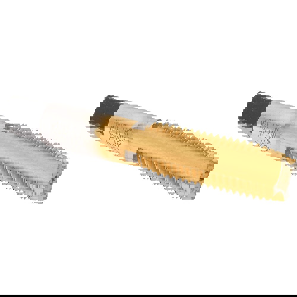 Straight Flutes Tap: Metric Coarse, 4 Flutes, Plug, 6H, High Speed Steel, TiN Finish