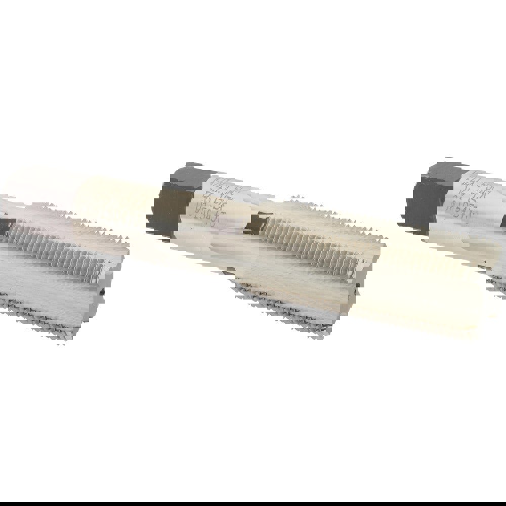 Straight Flutes Tap: Metric Fine, 4 Flutes, Bottoming, High Speed Steel, Bright/Uncoated