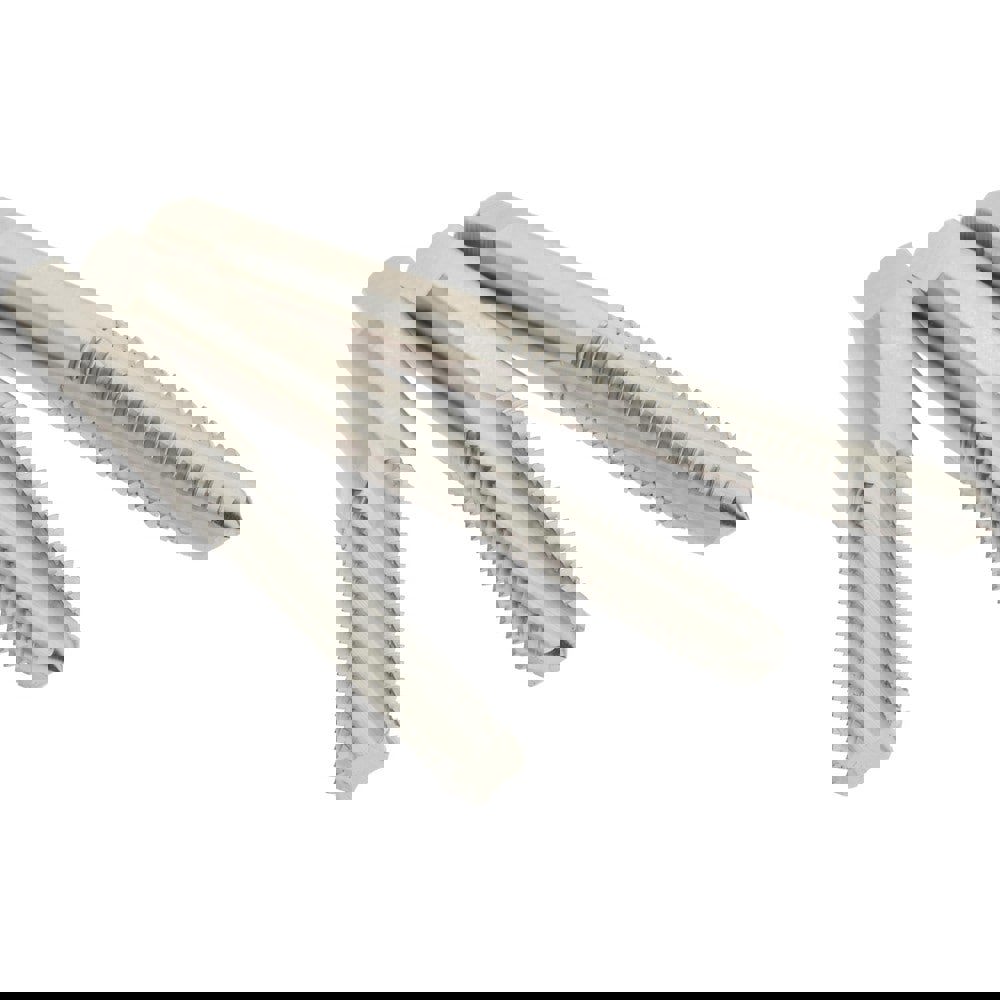 Tap Set: Metric Coarse, 4 Flute, High Speed Steel, Bright Finish