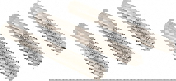 Tap Set: Metric Coarse, 4 Flute, High Speed Steel, Bright Finish