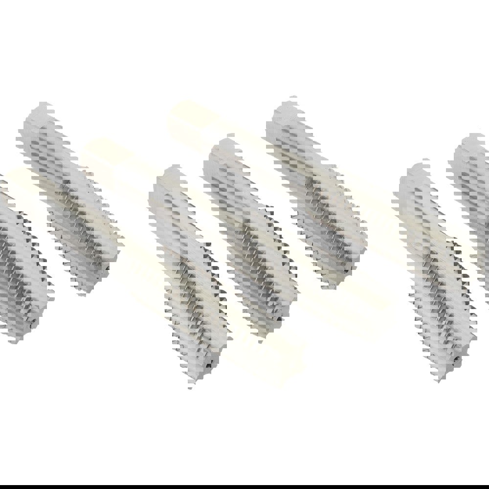 Tap Set: Metric Coarse, 4 Flute, High Speed Steel, Bright Finish