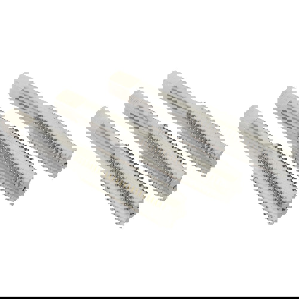 M16x2.00 Metric Coarse, 4 Flute, Bottoming, Plug & Taper, Bright Finish, High Speed Steel Tap Set