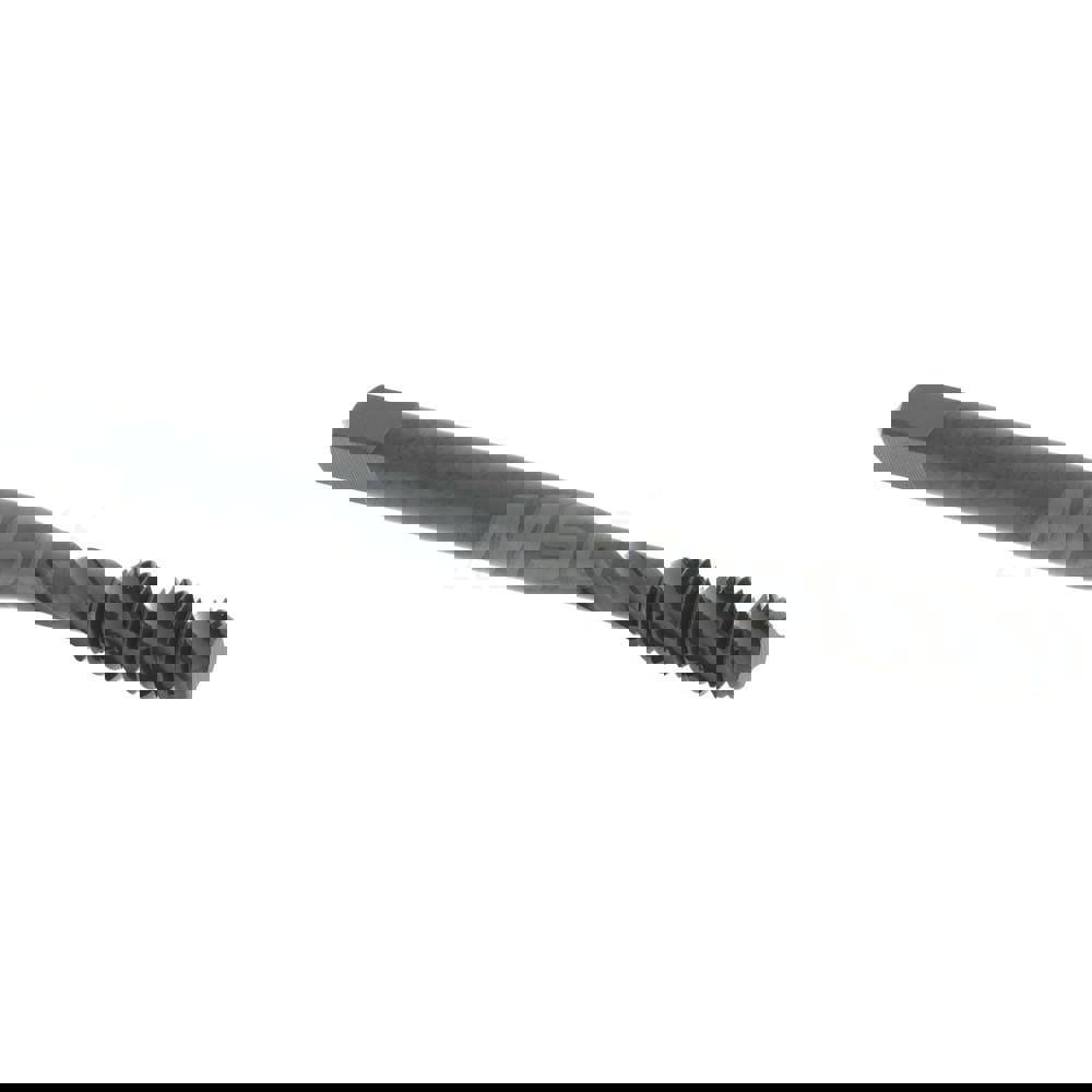 Spiral Flute Tap: #10-32 UNF, 3 Flutes, Bottoming, 2B Class of Fit, High Speed Steel, Oxide Coated