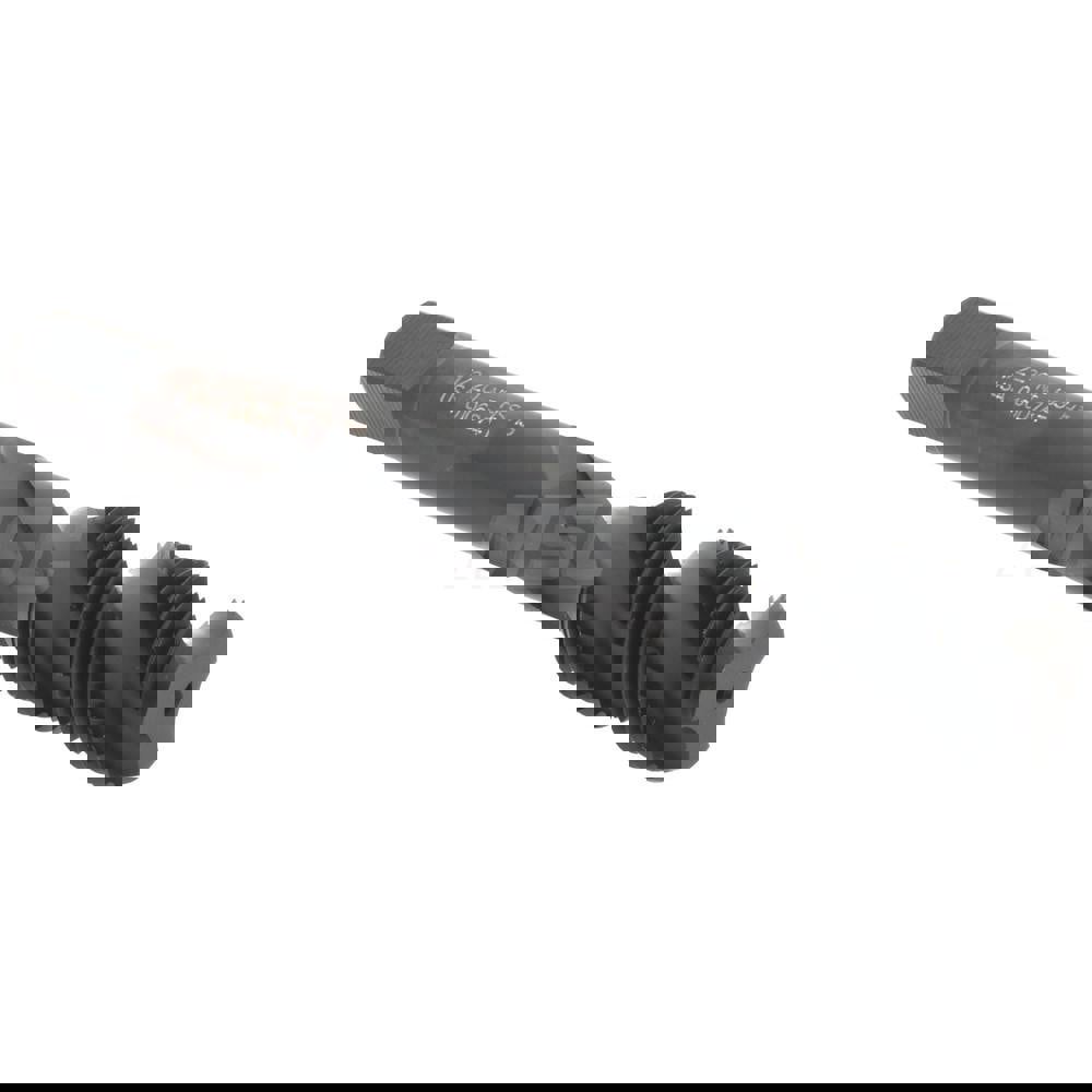 Spiral Flute Tap: 1/2-20 UNF, 3 Flutes, Bottoming, 3B Class of Fit, High Speed Steel, Oxide Coated