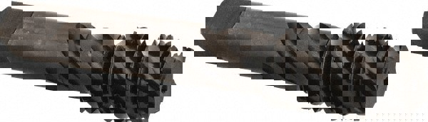 Spiral Flute Tap: 3/4-10, UNC, 4 Flute, Plug, High Speed Steel, Oxide Finish