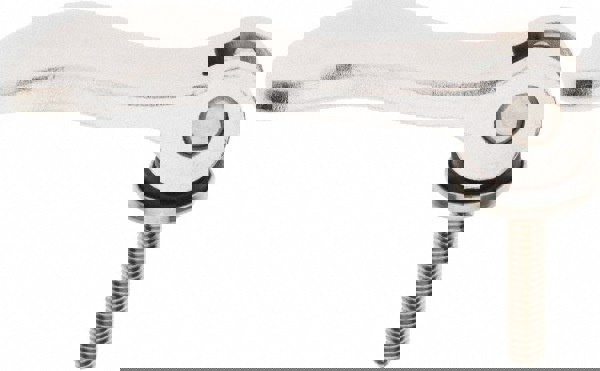 Threaded Stud Adjustable Clamping Handle: 5/16-18 Thread, 1.06