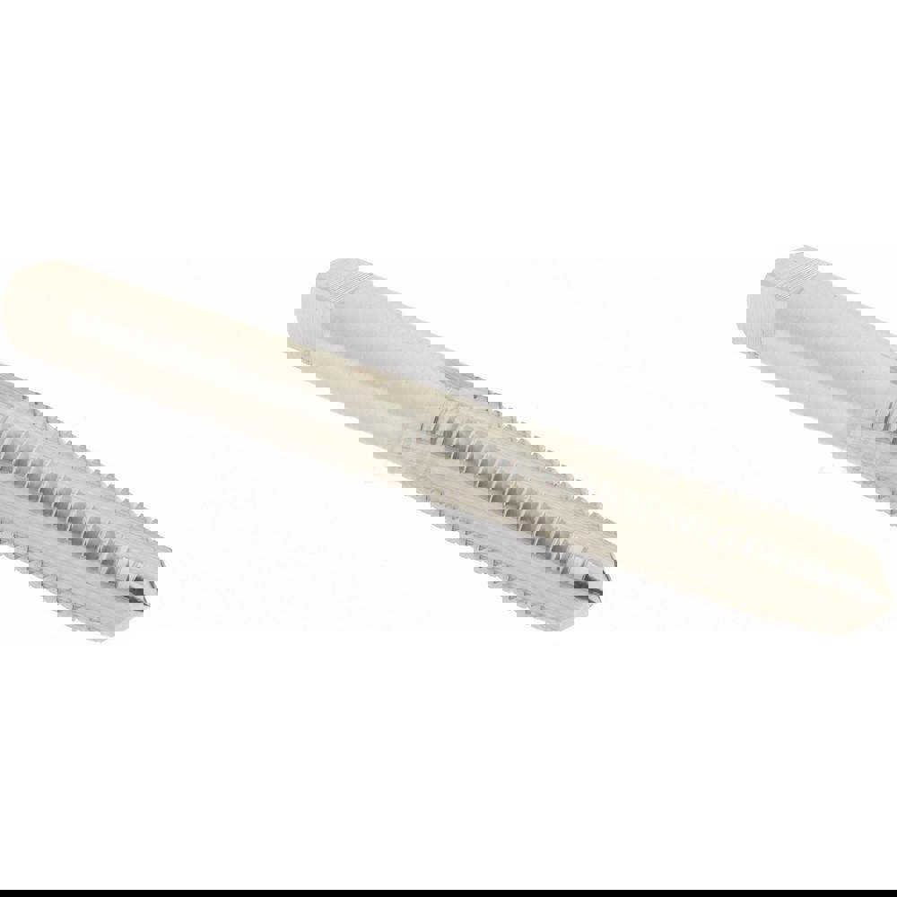 Straight Flute Tap: M6.3x1.00 Metric Coarse, 4 Flutes, Plug, High Speed Steel, Bright/Uncoated