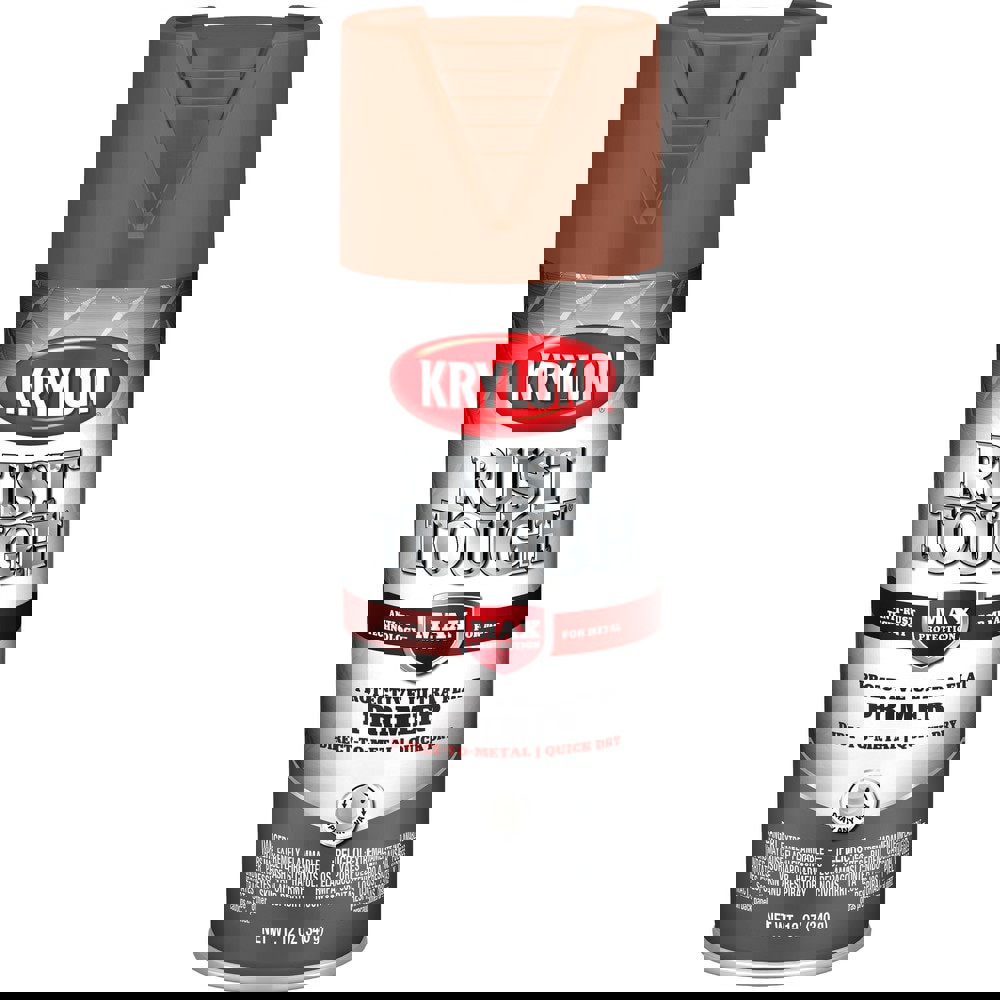 Primers; Product Type: Spray Paint Primer ; Color: Ruddy Brown ; Container Size: 12 oz ; Net Fill: 12 oz ; Quick-Drying: Yes ; Container Type: Aerosol Can