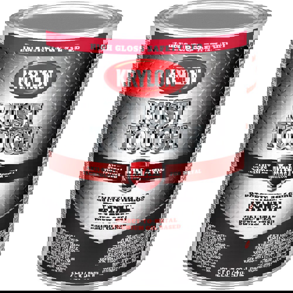 Paints; Product Type: Brush-On; Anti-Rust ; Color Family: Red ; Color: Safety Red ; Finish: Gloss ; Applicable Material: Metal; Aluminum; Steel ; Indoor/Outdoor: Indoor; Outdoor