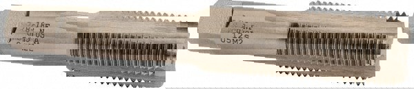 Spiral Point Tap: 5/8-18, UNF, 3 Flutes, Bottoming, 3B, High Speed Steel, Bright Finish