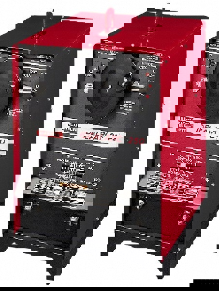 300 Amperage Rating, 300A/32V at 20%, 250A/30V at 30% Duty Cycle, 208V/230V/460V Input Voltage, 35AC, 40DC to 300AC, 250DC Output Amperage, Single Phase TIG Welder