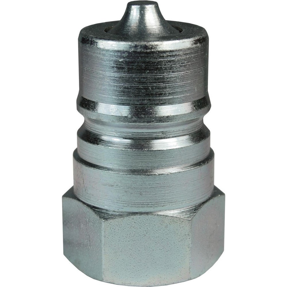 Hydraulic Hose Fittings & Couplings; Type: K-Series ISO-A Interchange Female Plug ; Fitting Type: Female Plug ; Hose Inside Diameter (Decimal Inch): 1.2500 ; Hose Size: 1-1/4 ; Material: Steel ; Thread Type: NPTF