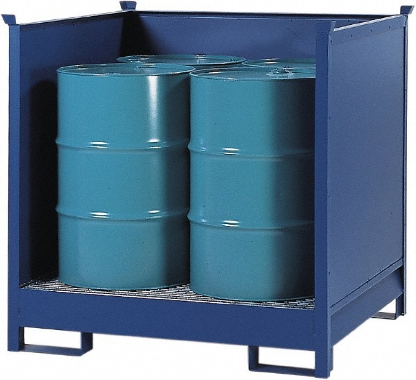4 Drum Transport Pallet with Side Walls