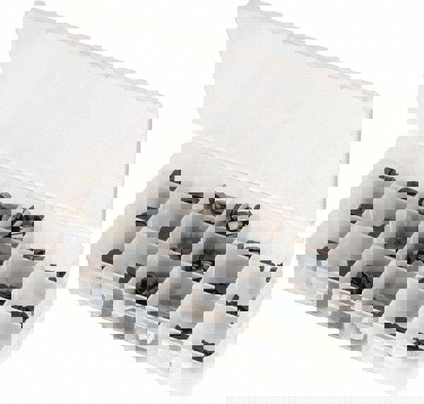 Key & Keyway Assortments; Assortment Type: Woodruff Key Assortment ; Includes: Assorted Woodruff Keys, Compartmented Storage Case ; Number Of Pieces: 250 ; UNSPSC Code: 31163208