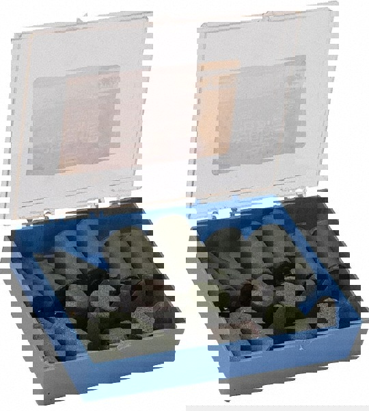 20 Piece Rubberized Abrasive Point Set