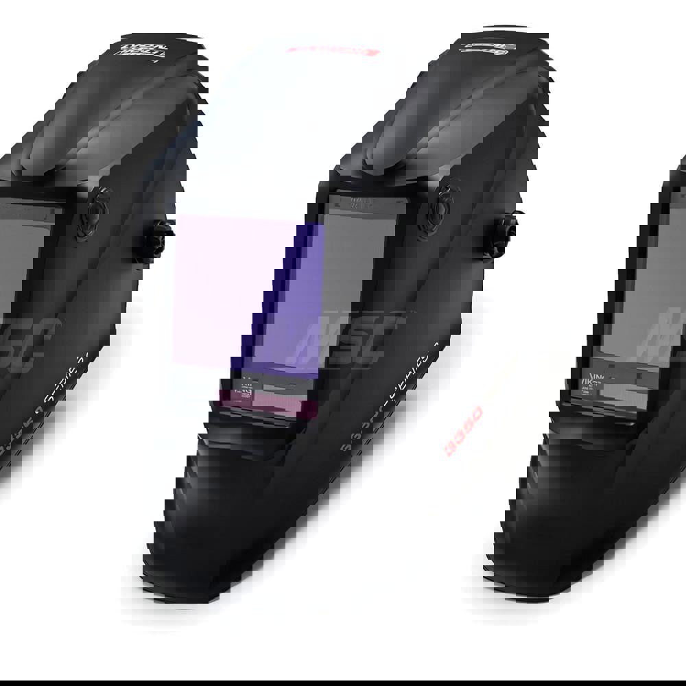 Welding Helmet: Black, Nylon, Shade 5 to 13, Ratchet Adjustment