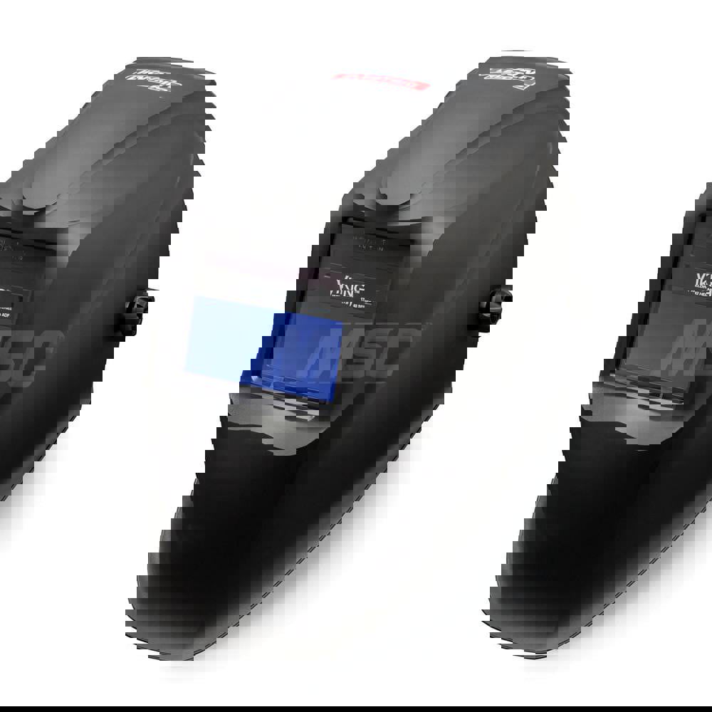 Welding Helmet: Black, Nylon, Shade 9 to 13, Ratchet Adjustment