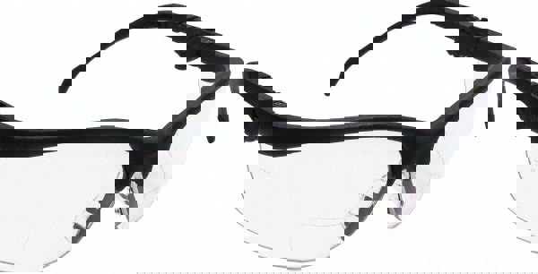 Magnifying Safety Glasses: 1.00, Clear Lenses, Scratch-Resistant, ANSI Z87.1+