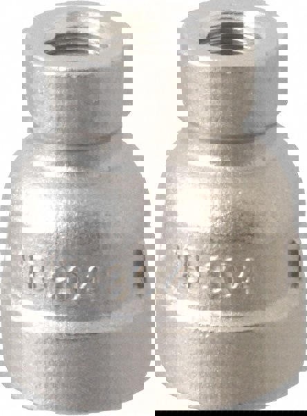 Pipe Reducer: 3/8 x 1/8