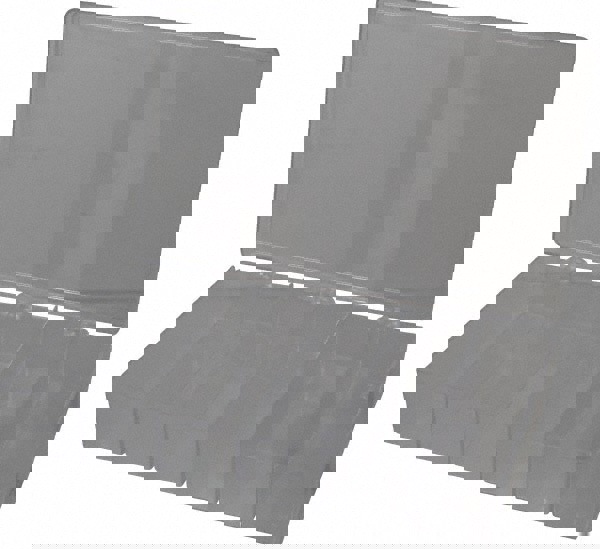 6 Compartment Clear Small Parts Box