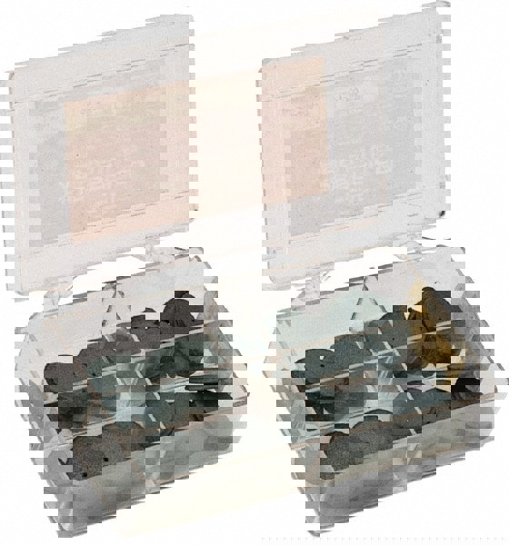 64 Piece Rubberized Abrasive Point & Wheel Set