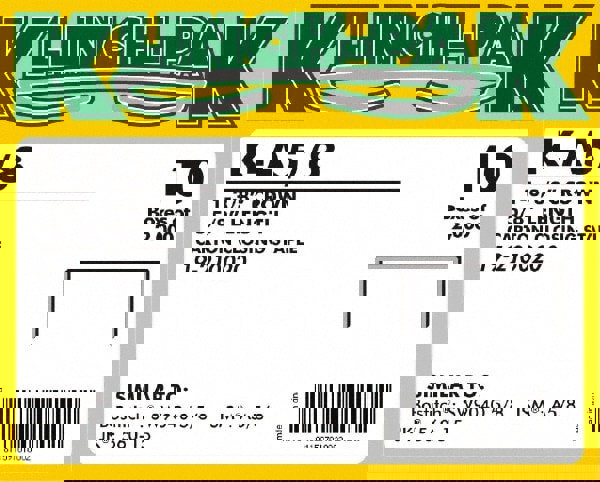 Wide Crown Construction Staple: 1-3/8