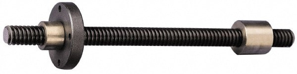 Threaded Rod: TR40x7.0, 2 m Long, Alloy Steel, Grade B7