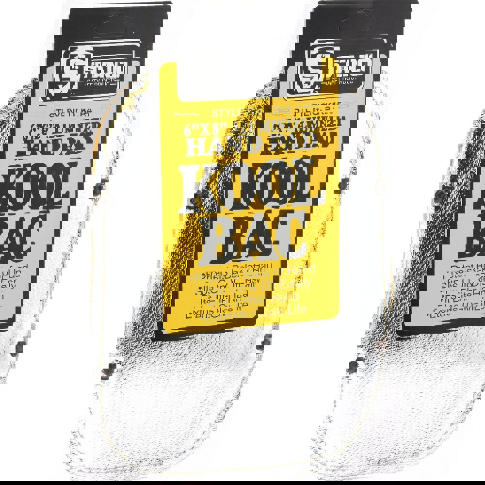 Glove Pad: Silver, Aluminized Fabric